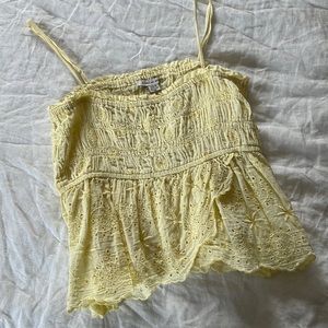 American Eagle Outfitters. Yellow top